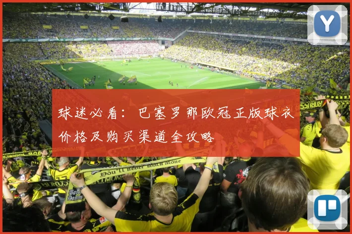 球迷必看：巴塞罗那欧冠正版球衣价格及购买渠道全攻略